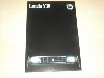 63141) Lancia Y 10 Prospekt 198?