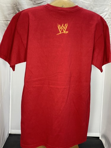 WWE AUTHENTIC THE HISTORY OF THE WORLD HEAVYWEIGHT WRESTLING CHAMP TEE - Picture 4 of 4