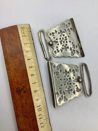 Vintage Pretty EPNS Silver Plated Nurses Buckle C1950s - Picture 12 of 13