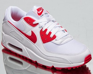 nike air max 90 vermelho e branco