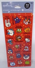 Hallmark Reward Stickers Animals Bee Cat Frog 4 Sheets 72 Pieces Free Ship  15