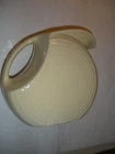 Fiesta Ware  Large Light Yellow Water Disc Pitcher Jug 7.25” H