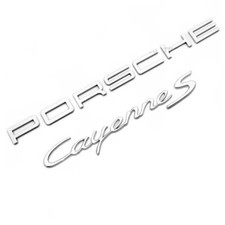 Chrome Porschecayennes Letters Rear Emblem For 2011-2023 Cayenne 95855968702 Chrome Porschecayennes Letters Rear Emblem For 2011-2023 Cayenne 95855968702