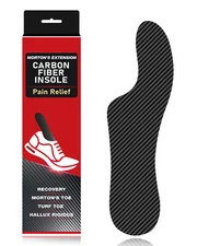 Mortons Extension Carbon Fiber Insole 1pc | Rigid Mortons Extension Orthotic