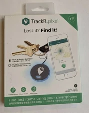 TrackR - Pixel - ITEM TRACKING SYSTEM - FIND WITH YOUR PHONE - 1 Pack Grey