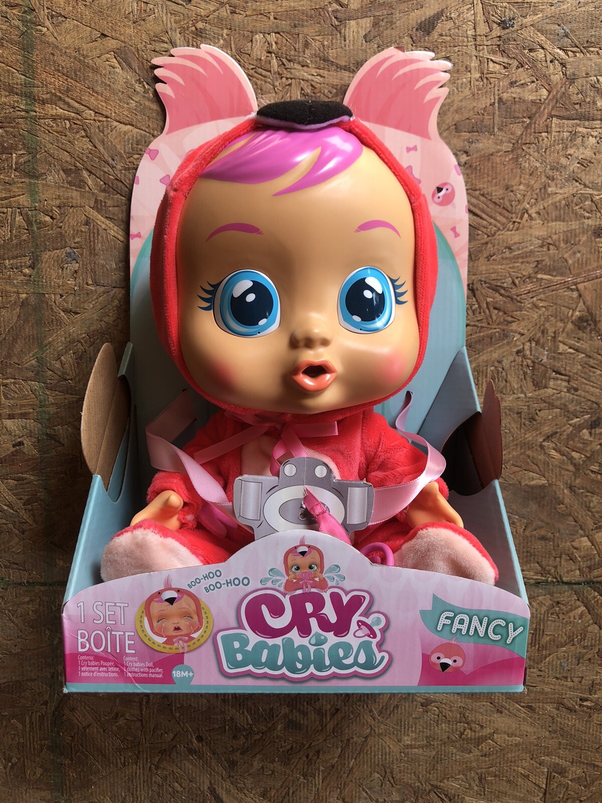 cry baby fancy flamingo