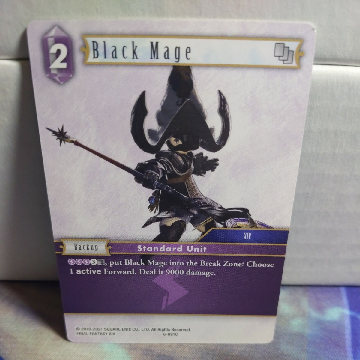 FFTCG 黒魔道士 プレミアムカード 6-091C Final Fantasy TCG Opus VI Black Mage 6-091C | eBay