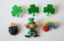 Pot O' Gold / Dress It Up St. Patrick's Day Shank / Irish Leprechaun ~ Shamrocks
