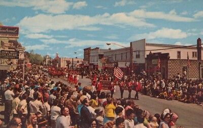 Williamson's Annual Apple Blossom Festival Lake Ontario New York Postcard