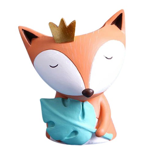 Cute Animal Flower Pot Garden Decor Art Craft Rabbit Bear Fox Bonsai Vase Plant - Picture 18 of 18