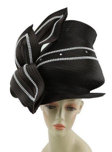 NEW Charm NY Black Small Brim 
