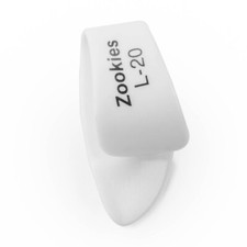 Dunlop Thumbpicks 9003L20 Zookies 20 Deg Large For Guitar Banjo Packs of 1 to 12