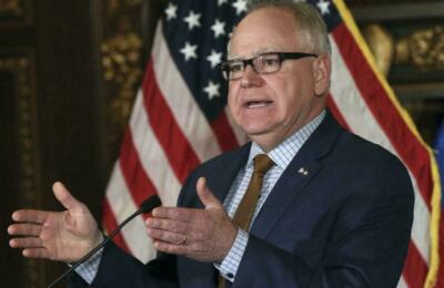 TIM WALZ MINNESOTA MN US GOVERNOR GLOSSY POSTER PICTURE PHOTO BANNER PRINT 6222
