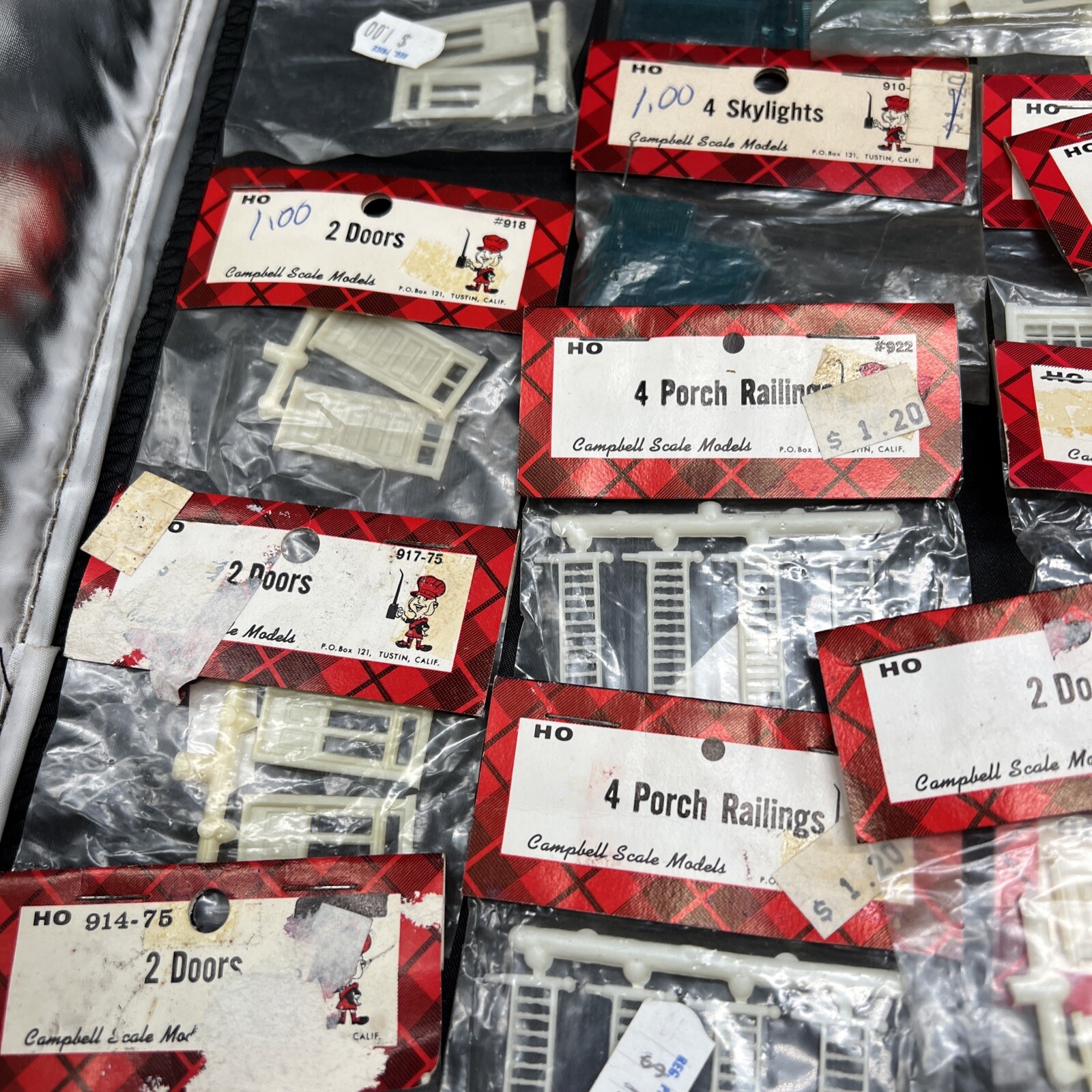 Campbell Scale Models Detail Parts Lot Of 63 Packages eBay