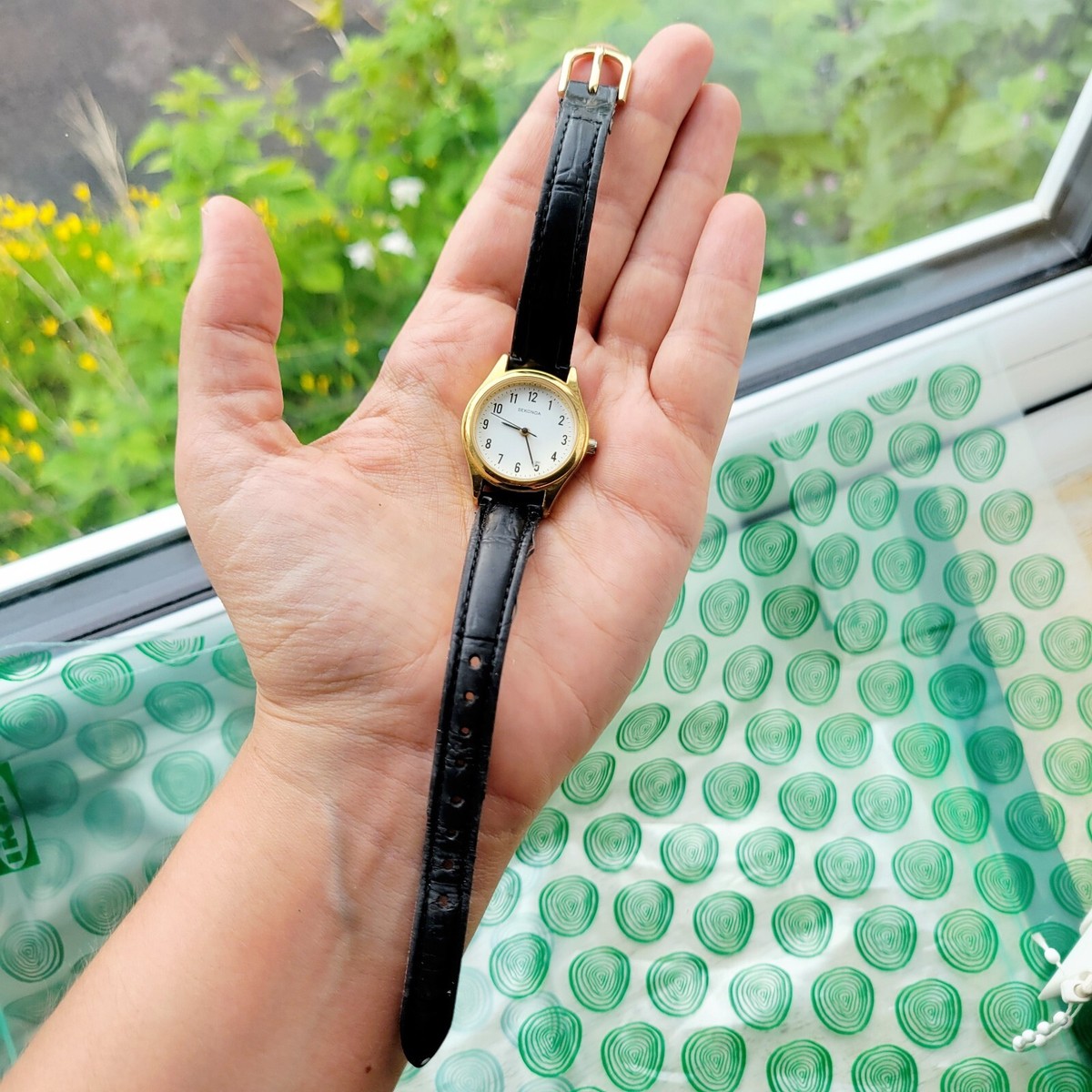 Vintage Sekonda Genuine Leather Watch Soviet SEKONDA vintage wrist watch - SovietWatchStore.com main image 3