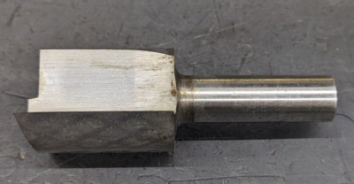 Ridgway Straight Router Bit 1-1/4'' CD 1/2'' SH HSS Double Flute