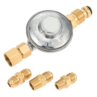 #ad POL Propane Low Pressure Regulator Fit For Low Pressure Appliances Using LPG $23.61