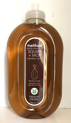 Method Squirt + Mop Wood Floor Cleaner Almond Scent 25 oz Squirt Bottle 00562
