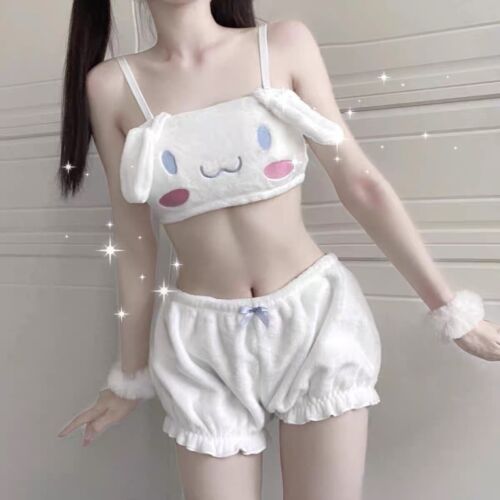 Sanrio Hello Kitty Kawaii Plush Pajamas Women's Two Piece Comic Pajamas Women's - Picture 7 of 15