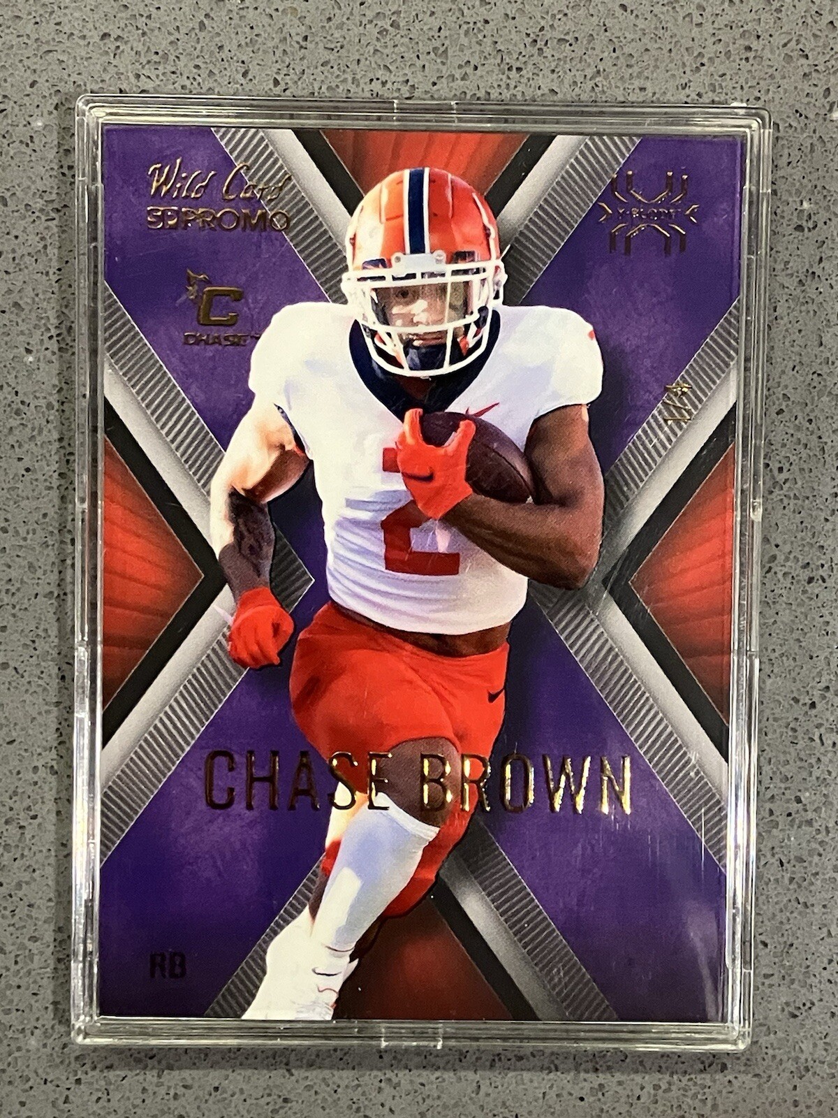 2023 Wild Card SP PROMO X-PLODE Chase Purple & Red #XPP-8 Chase Brown 1/4