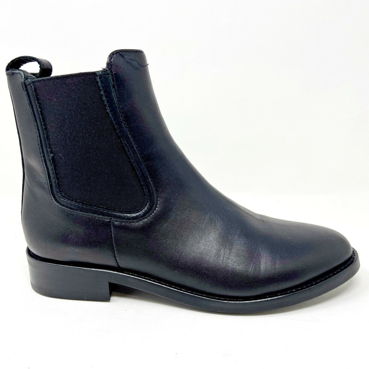 Thursday Boot Co Black Leather Womens Handcrafted Casual Duchess