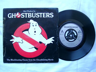 RAY PARKER Jr. - Ghostbusters 7'' - ARIST 580 - 1984 UK b