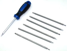 14 in 1 Interchangeable 8pcs Screwdriver Magnetic Tip Slot Phillips Star Hex set