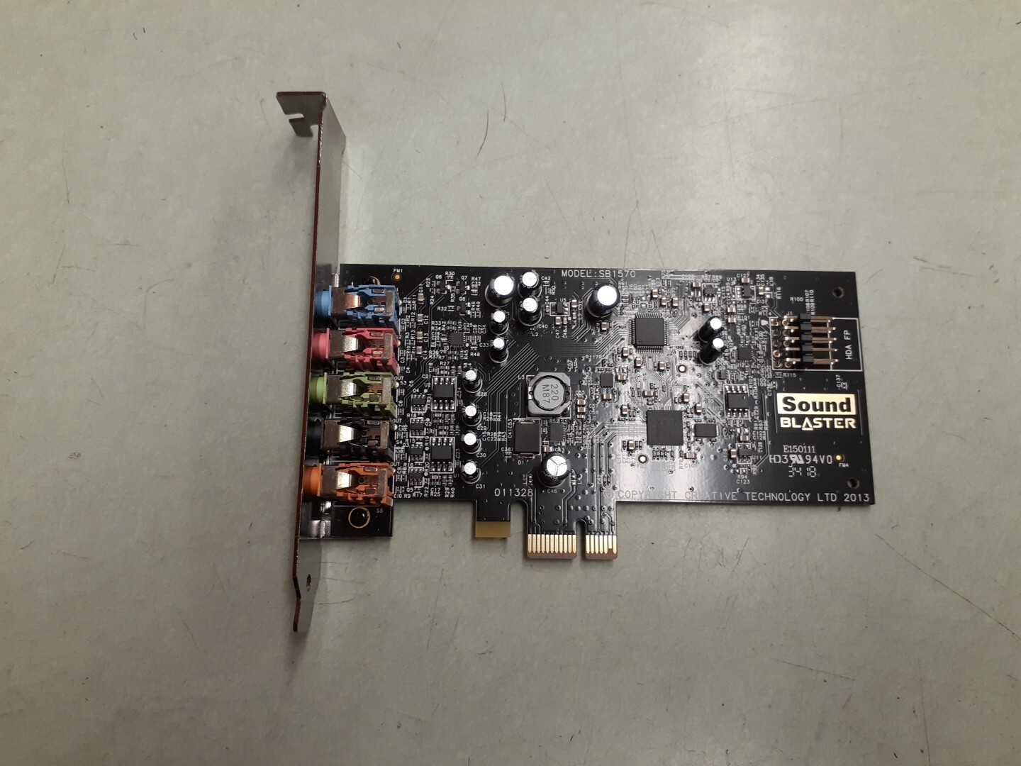Creative Sound Blaster Card PCI-e Audigy FX SB1570 5.1 Sound Card ...