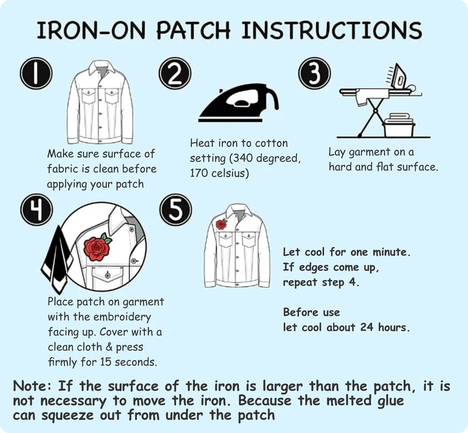 Iron-on Japanese Kamon Samurai Crest Embroidered Patches - Nobunaga Oda, Miyamot - Image 2 of 2