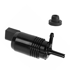 Front Windshield Washer Pump w/Grommet Replacement for Chevy Silverado 22999423