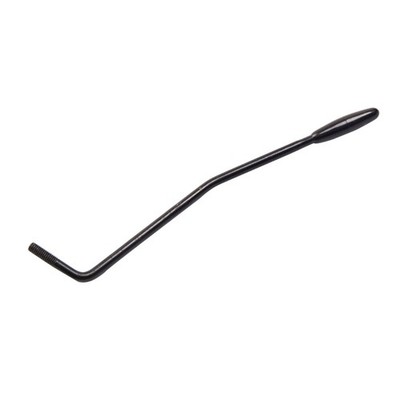 Neu 6 mm Gitarre Tremolo Arm Whammy Bar für Fender & Squier Strat schwarz/weiße Spitze