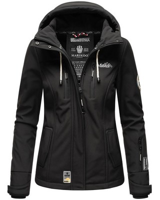 Marikoo Damen Softshell Frühling Übergangs Jacke Outdoor Übergangsjacke NEU B864