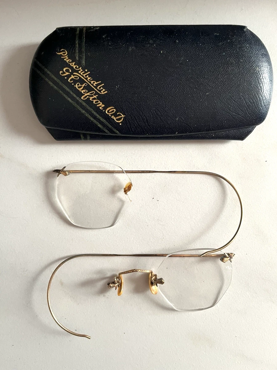 Bausch + Lomb Metal Frame Round Vintage Eyeglasses for sale | eBay
