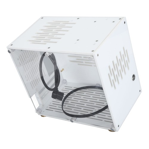 Mini ITX Computer Case Professional 360° Open Type Acrylic Side Transparent D CB - Afbeelding 8 van 24
