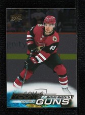2022-23 Upper Deck Series 1 Young Guns Silver Foil Matias Maccelli #216 0cg