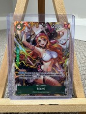 Nami OP14-031 SR-P The Azure Sea's Seven ONE PIECE Karte Englisch 2025 NM