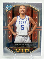 Emilee Skinner 2025-26 Bowman University Chrome VIP Insert #VIP-4 Duke