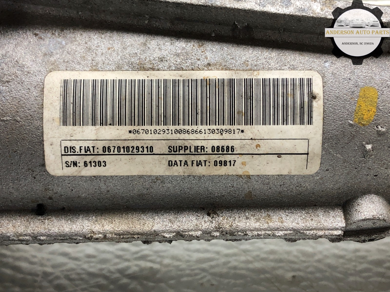 2014-2020 MASERATI QUATTROPORTE RWD POWER STEERING GEAR RACK AND PINION OEM