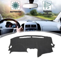 Dashboard-Abdeckung Grau Polyester Uv-Rutschfest FüR Nissan Altima 2007-2012