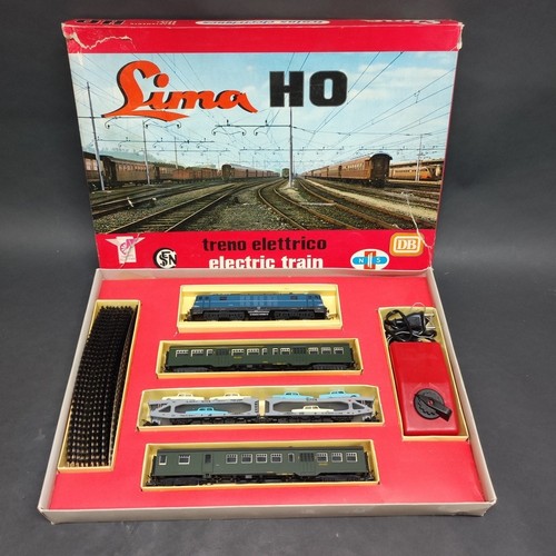 LIMA cod. 8007 Set Ferrovie Belghe passeggeri + trasporto auto sc. H0 usato | Condition: Usato