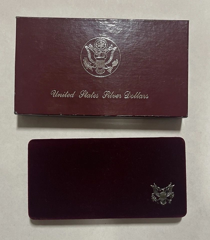 1983 & 1984 LA Olympics Silver Proof Commemorative 2 Coin Set - Image 4 of 4