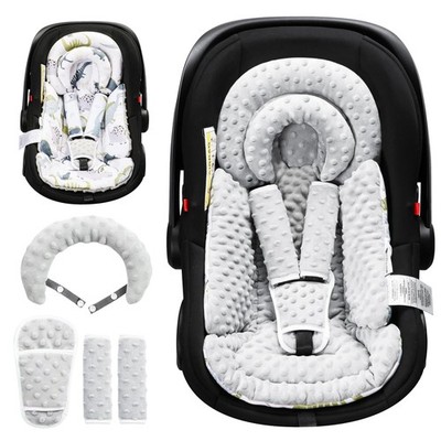 Infant Car Seat Insert Removable Cushion Reversible Baby Support BOMOLOUR Head