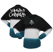 New York Liberty Black/Blue Ombré 2024 WNBA Finals Champions T-Shirt 2XL NWOT