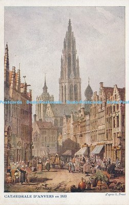 R023536 Kathedrale d Anversen 1833 S Prout