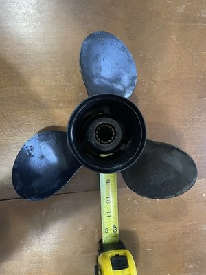  PR-345 PROPELLER  Aluminum Cup type 13 Spline Brass RH 3 Blade . Michigan Wheel