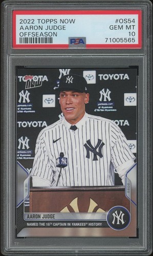 2022 Topps Now OS54 Aaron Judge