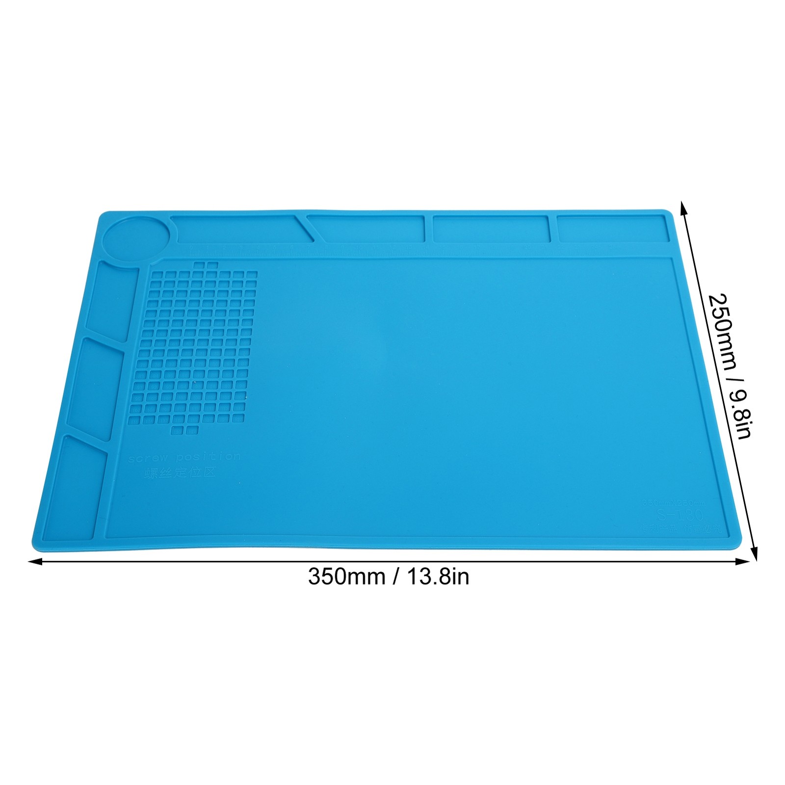 Professional Rubber Watch Repair Mat Non Slip Watchmaker Work Pad Tool Acce