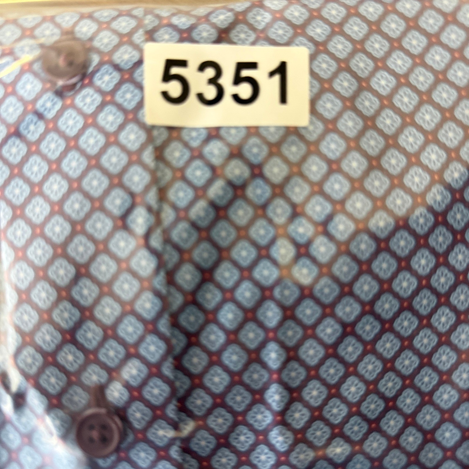 David Donahue Fusion Mens Size 18 Geometric Print… - image 9