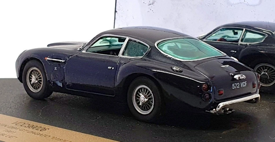 Vitesse escala 1/43 VCC99026 - 1961 Aston Martin DB4 GT Zagato - Azul Dk - Imagem 2 de 4
