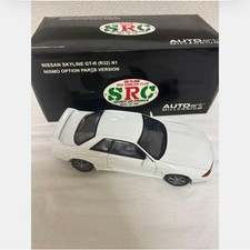AUTOart Nissan Skyline GT-R R32 N1 Nismo 1/18 White Model Car